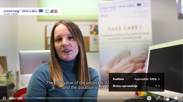 Take care! video